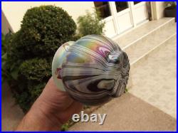 Ancien vase en verre irisé Loetz Kralik ou pallme konig art nouveau 1900