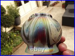 Ancien vase en verre irisé Loetz Kralik ou pallme konig art nouveau 1900