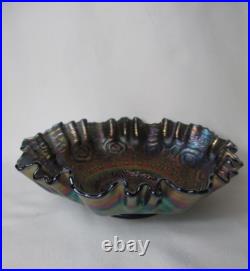 Ancienne Grande Coupe En Verre Fenton Pour Le Carnaval Art Nouveau Vers 1900 Ancienne Grande Coupe En Verre Fenton Pour Le Carnaval Art Nouveau Vers 1900