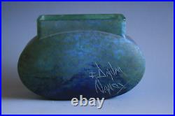 Antique Art Nouveau Daum Nancy Pate De Verre Vase