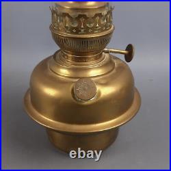 Antique Lampe À Pétrole Laiton Et Verre Matador Brenner Art Nouveau Ans'30 Antique Lampe À Pétrole Laiton Et Verre Matador Brenner Art Nouveau Ans'30