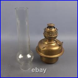 Antique Lampe À Pétrole Laiton Et Verre Matador Brenner Art Nouveau Ans'30 Antique Lampe À Pétrole Laiton Et Verre Matador Brenner Art Nouveau Ans'30