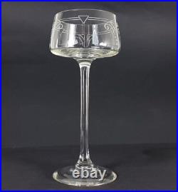 Art Nouveau Verre Darmstadt Um 1910 AL292