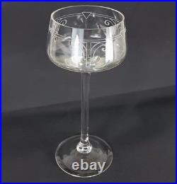 Art Nouveau Verre Darmstadt Um 1910 AL292