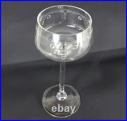 Art Nouveau Verre Darmstadt Um 1910 AL292