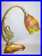 Art-nouveau-belle-lampe-a-poser-vers-1900-en-laiton-et-verre-peint-signe-CLIO-01-iwio