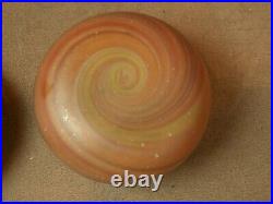 Belle Boite En Pate De Verre Marbré Lithyalin Glass Sevres Art Nouveau
