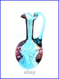 Carafe de style Art Nouveau en verre