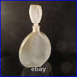 Carafe verre cristal vintage art déco nouveau design XXe France N3659