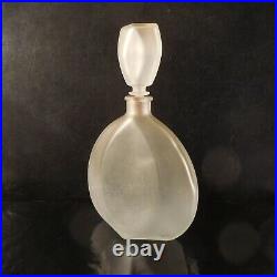 Carafe verre cristal vintage art déco nouveau design XXe France N3659