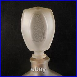 Carafe verre cristal vintage art déco nouveau design XXe France N3659