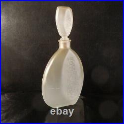 Carafe verre cristal vintage art déco nouveau design XXe France N3659