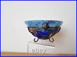 Coupe, Daum Nancy, L. Majorelle, Art Nouveau, Fin XIX°