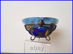 Coupe, Daum Nancy, L. Majorelle, Art Nouveau, Fin XIX°