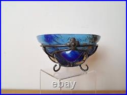 Coupe, Daum Nancy, L. Majorelle, Art Nouveau, Fin XIX°