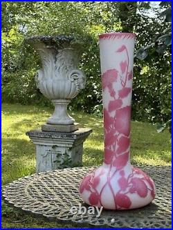 Cristallerie de Pantin & Vase En Pâte De Verre & Art Nouveau & École De Nancy