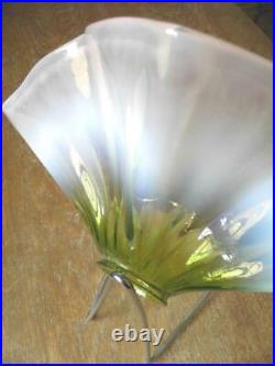 Grande Tulipe De Lustre Lampe Art Nouveau Benson Powell & Sons Whitefriars 825