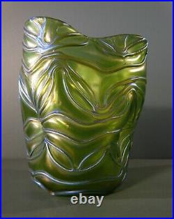 JOHANN LOETZ vase art nouveau (1848-1933) hauteur 14,5 cm