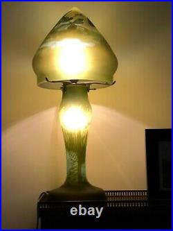 Lampe Champignon Style GALLE' art nouveau