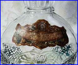 Legras Butterfly Decanter Ancienne Carafe Bouteille Papillon Art Nouveau 19eme Legras Butterfly Decanter Ancienne Carafe Bouteille Papillon Art Nouveau 19eme