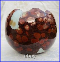 Legras Gold Enamelled Opalescent Glass Vase Opaline Emaille Or 19eme Louis XV Legras Gold Enamelled Opalescent Glass Vase Opaline Emaille Or 19eme Louis XV