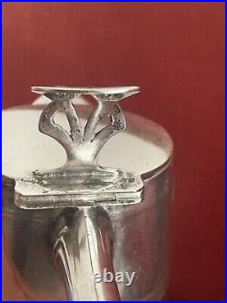 Pichet Carafe Cruch Art Nouveau Argent/verre Secession Viennoise Vienna CC 1910