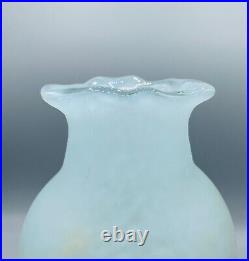 Rare Vase Pate De Verre Art Nouveau Decor Paysage Venise Signe Daum Nancy 1900