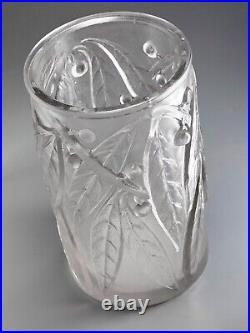 René Lalique vase original art nouveau art décoratif verre