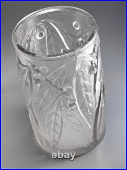 René Lalique vase original art nouveau art décoratif verre René Lalique vase original art nouveau art décoratif verre