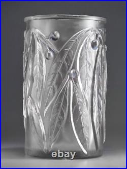 René Lalique vase original art nouveau art décoratif verre René Lalique vase original art nouveau art décoratif verre