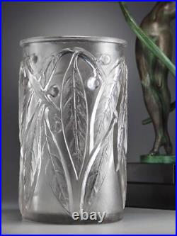 René Lalique vase original art nouveau art décoratif verre René Lalique vase original art nouveau art décoratif verre