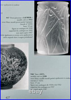 René Lalique vase original art nouveau art décoratif verre René Lalique vase original art nouveau art décoratif verre