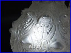 René lalique vase art nouveau art déco modèle fougères 1912 verre pressé moulé