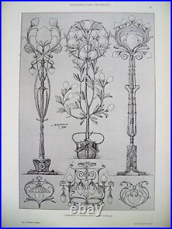 SEDER Antoine Esquisses d'Art Industriel METAL CERAMIQUE VERRE 50pl ART NOUVEAU