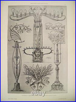 SEDER Antoine Esquisses d'Art Industriel METAL CERAMIQUE VERRE 50pl ART NOUVEAU