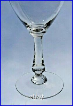 Saint Louis Sapho Panier Fleuri 4 Water Glasses 4 Verre A Eau Vin Cristal Gravé