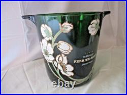 Sceau À Champagne rafraichissoir, Perrier Jouet decor ART NOUVEAU Émaillé/BE