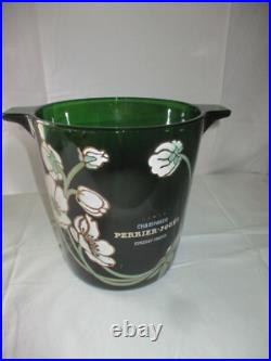 Sceau À Champagne rafraichissoir, Perrier Jouet decor ART NOUVEAU Émaillé/BE