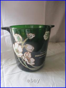 Sceau À Champagne rafraichissoir, Perrier Jouet decor ART NOUVEAU Émaillé/BE