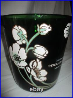 Sceau À Champagne rafraichissoir, Perrier Jouet decor ART NOUVEAU Émaillé/BE