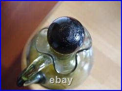 Style Legras 1 Ancienne Carafe A Aperitif Liqueur Verrerie Emaille Art Nouveau