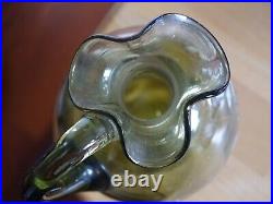 Style Legras 1 Ancienne Carafe A Aperitif Liqueur Verrerie Emaille Art Nouveau