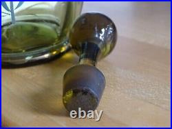 Style Legras 1 Ancienne Carafe A Aperitif Liqueur Verrerie Emaille Art Nouveau