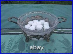 Sucrier Ancien Vigne ARMAND FRENAIS Antique Sugar Bowl Vinge ARMAND FRENAIS