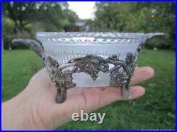 Sucrier Ancien Vigne ARMAND FRENAIS Antique Sugar Bowl Vinge ARMAND FRENAIS