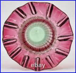 TRES JOLI ancien VASE LEGRAS en VERRE émaillé ART NOUVEAU décor marguerites 26cm TRES JOLI ancien VASE LEGRAS en VERRE émaillé ART NOUVEAU décor marguerites 26cm