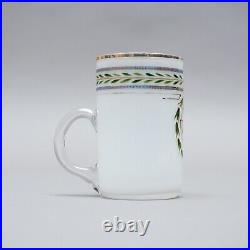 Tasse en Verre Art Nouveau Um 1910 Souvenir De Bad Orb Peinture Émail 1.10MIN