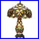 Tiffany-Verre-2-Voie-Table-Ampoule-Lampe-en-Abat-Jour-et-Base-Art-Deco-Style-01-hgvn