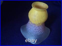 Tulipe Pate De Verre Daum Art Deco/nouveau Muller Lampe Lustre