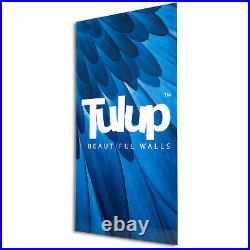 Tulup Image Sur Verre Acrylique Tableaux 70x140 Cubes colorés